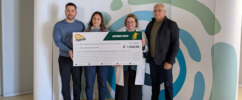 Lusogolfe entrega donativo ao IPO do Porto em homenagem a António Pinto